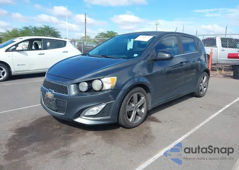 2015 Chevrolet Sonic Rs Auto z USA, uszkodzony, nr VIN 1G1JG6SB5F4154120